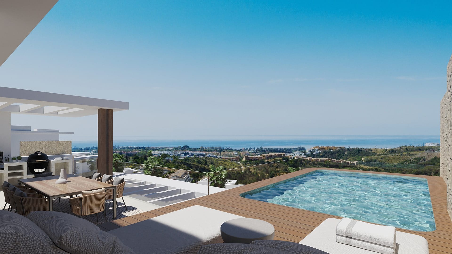 3-Bedroom Penthouse with Private Solarium and Optional Pool OFF-PLAN