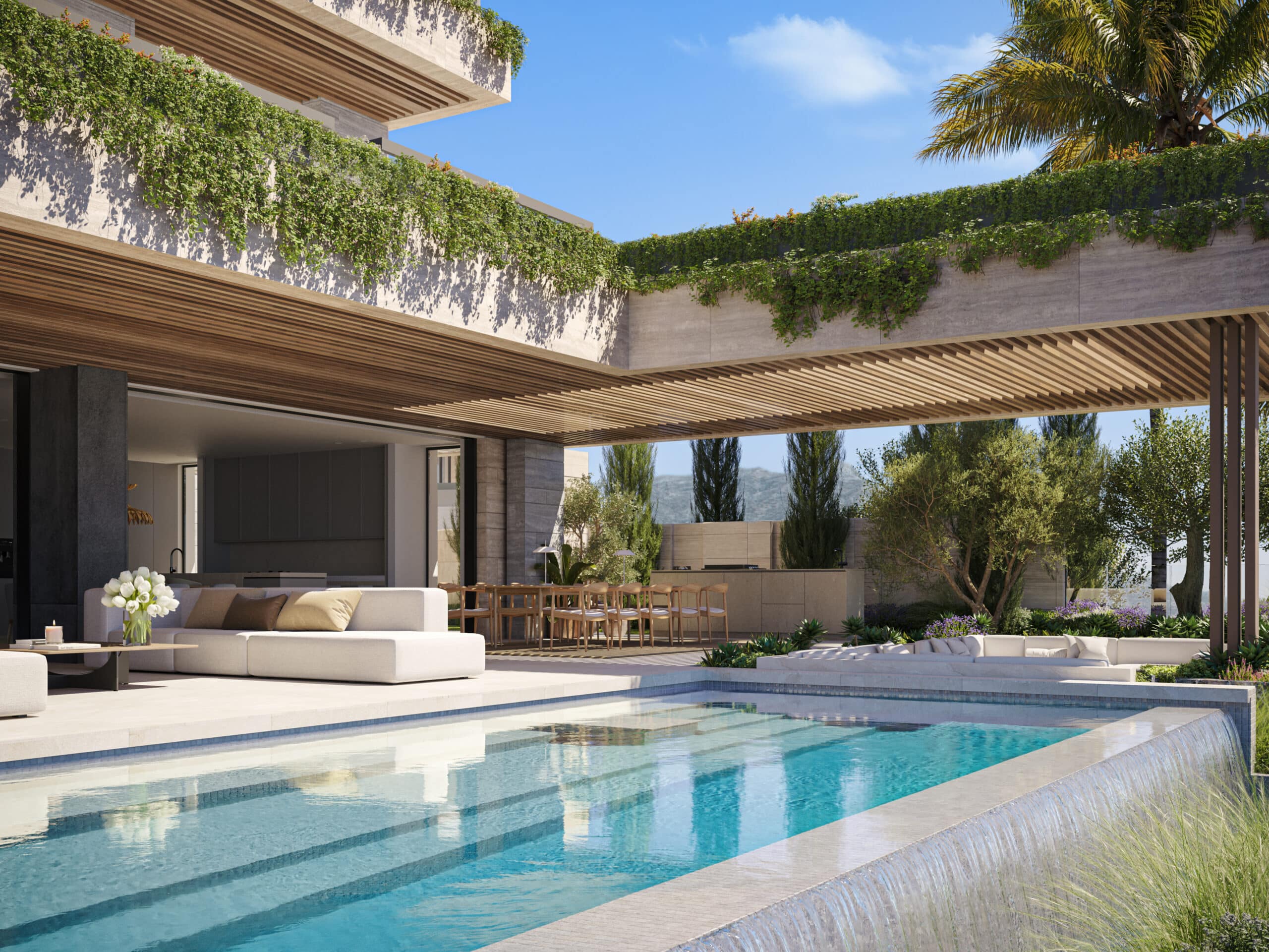 4-Bedroom Apartment with Private Pool and Expansive Garden OFF-PLAN